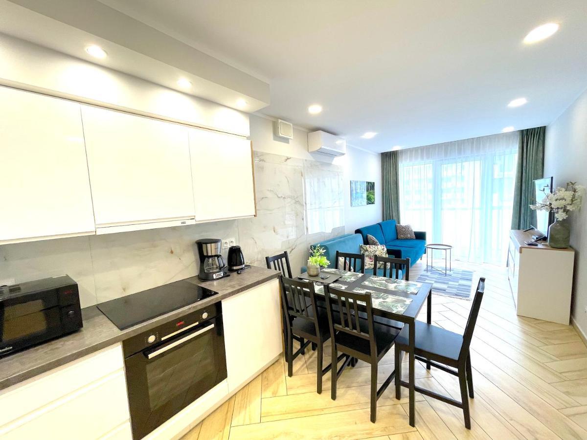 Apartament Superior Blue Przy Plazy- Free Pool, Saunas, Jacuzzi, Fitness, Salzgrotte Kolobrzeg Exterior photo