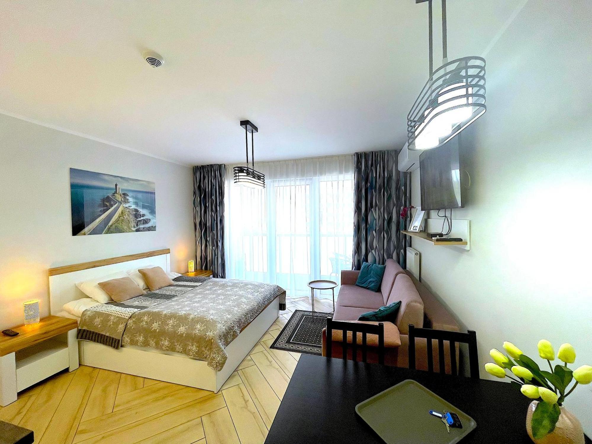 Apartament Superior Blue Przy Plazy- Free Pool, Saunas, Jacuzzi, Fitness, Salzgrotte Kolobrzeg Exterior photo